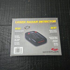 Whistler- Laser Radar Detector. LR-300GP. Open box.